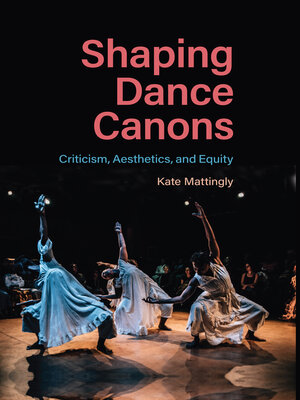 cover image of Shaping Dance Canons
